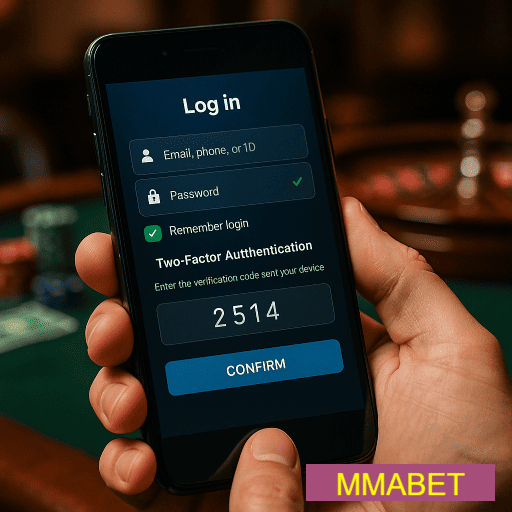 Figura 2 do login da MMABET